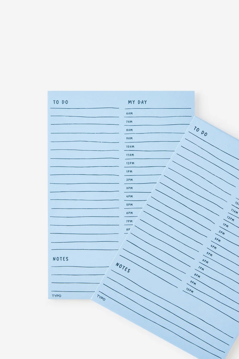 Typo A5 Planner Pad